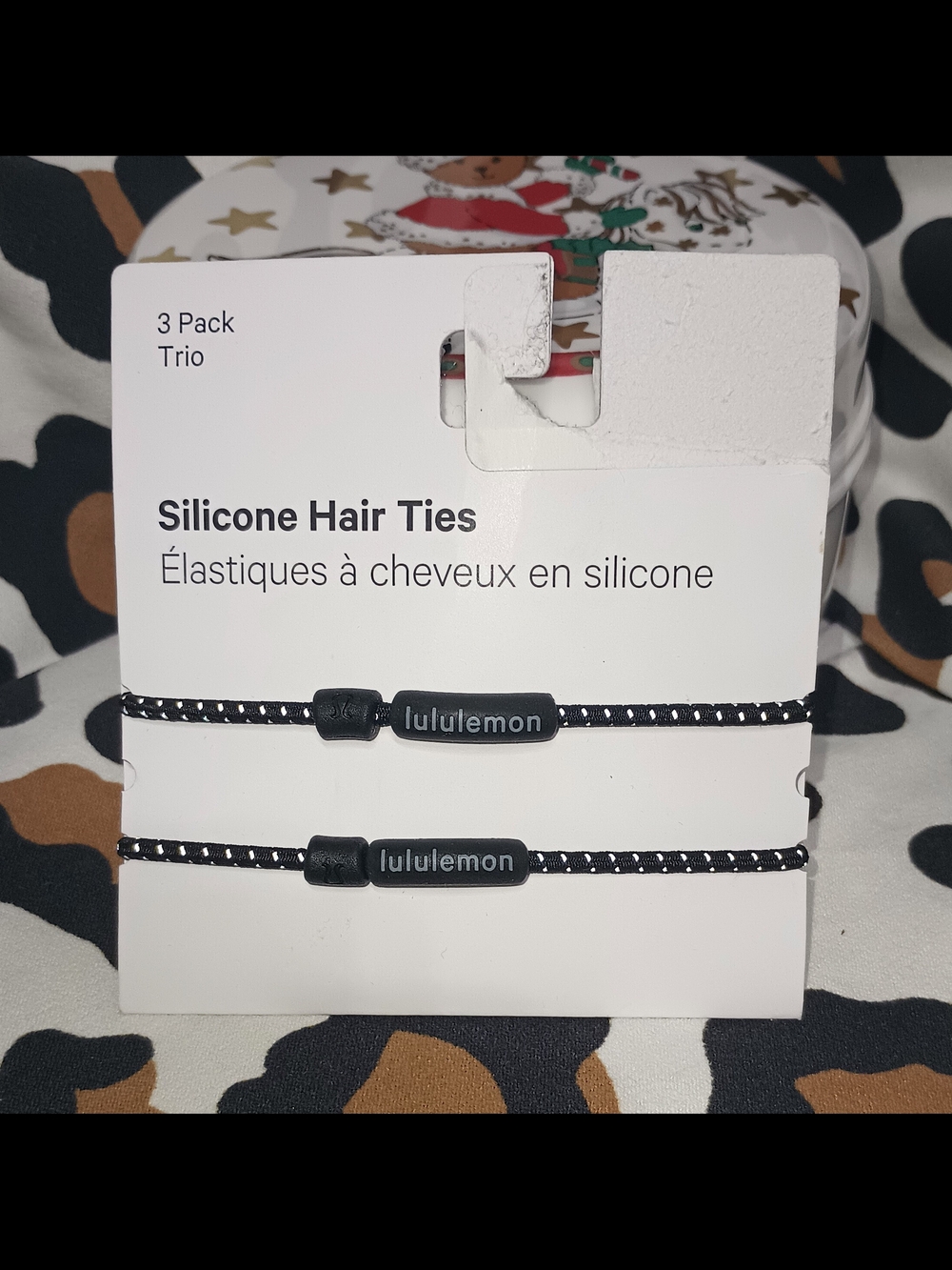 LULULEMON SILICONE HAIR TIES